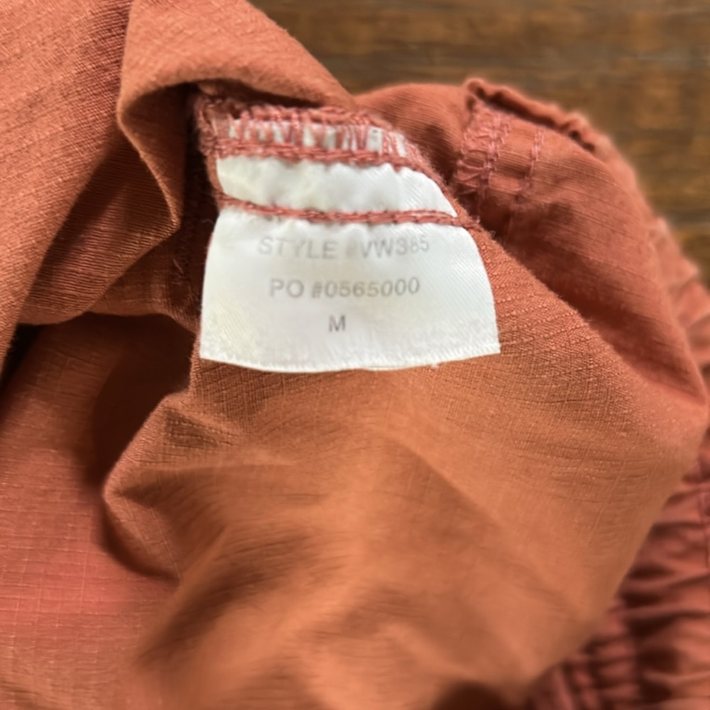 Vuori vintage ripstop shorts M in Rust - Picture 3 of 3